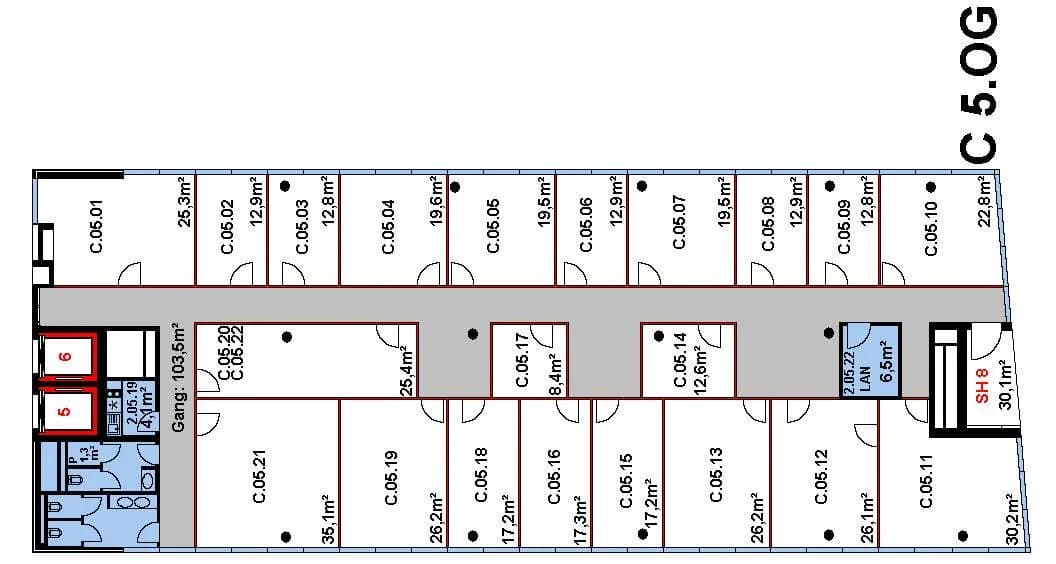 Gewerbeimmobilie mieten in Wien – 4 477 m², € 15 – Bild 15 von 23