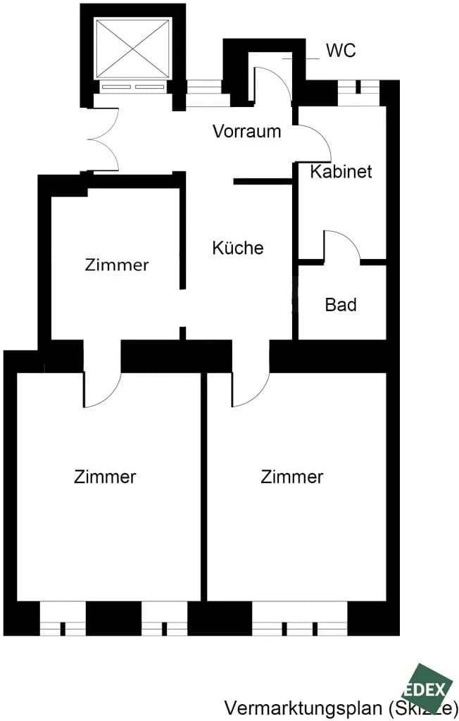 3-Zimmer-Wohnung kaufen in Wien – 68,05 m², € 199.000 – Bild 10 von 10