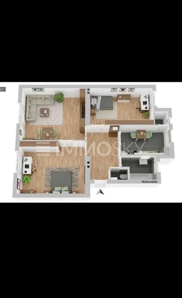 3-Zimmer-Wohnung kaufen in Wien – 80 m², € 280.000 – Bild 2 von 5