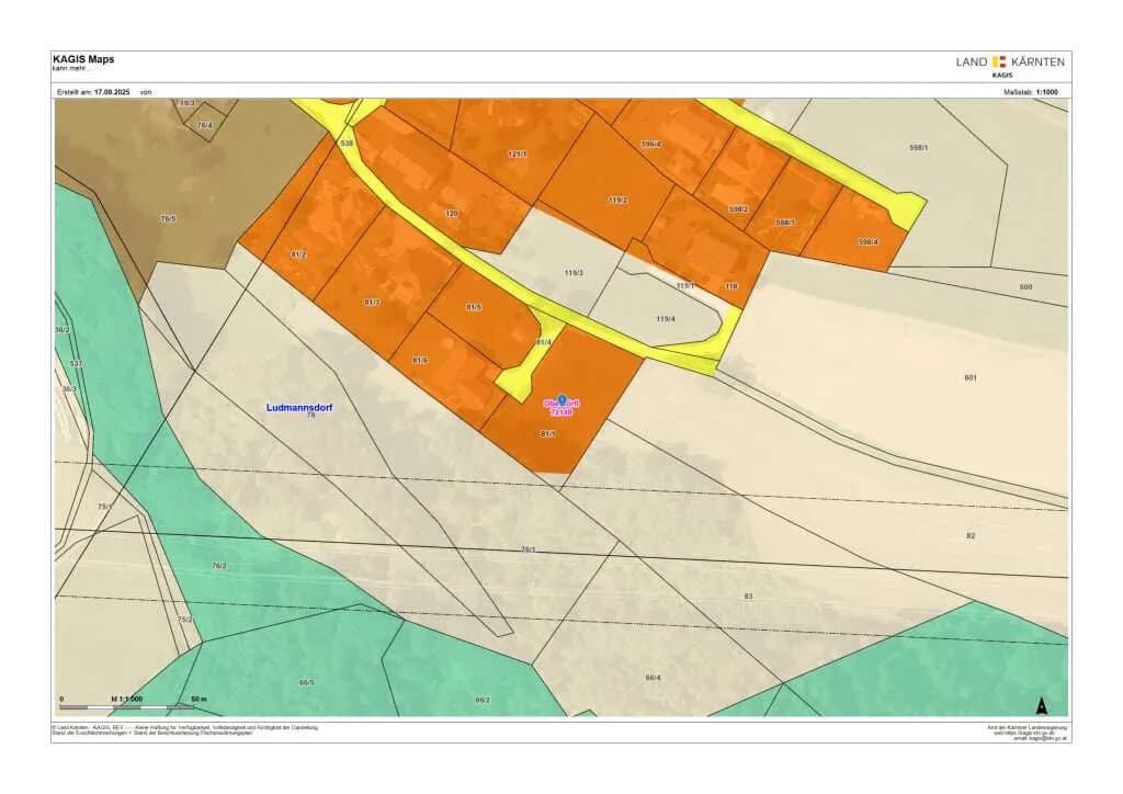 Grundstück kaufen in Klagenfurt Land – 1 850 m², € 128.000 – Bild 10 von 10