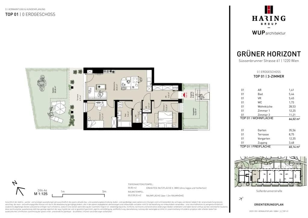 3-Zimmer-Wohnung kaufen in Wien – 66,02 m², € 425.500 – Bild 11 von 11