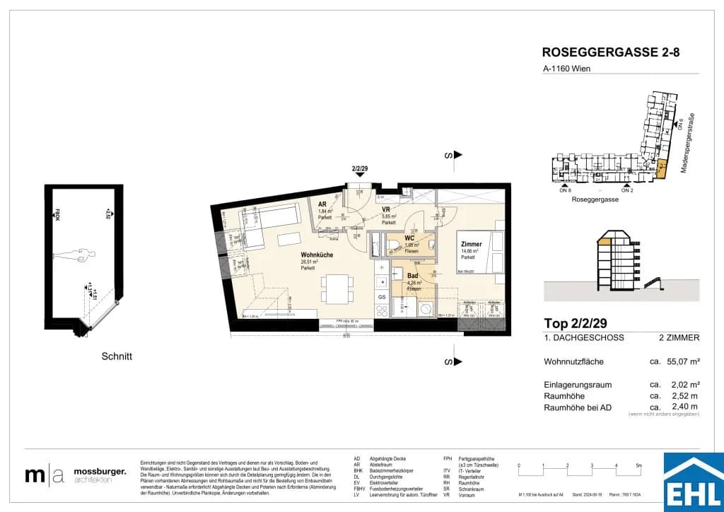 Immobilie kaufen in Wien – 55,1 m², € 380.500 – Bild 13 von 13