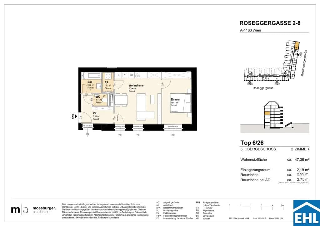 Immobilie kaufen in Wien – 47,4 m², € 298.800 – Bild 13 von 13