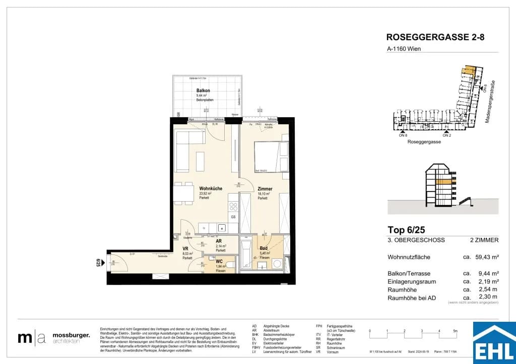 Immobilie kaufen in Wien – 59,4 m², € 367.100 – Bild 13 von 13