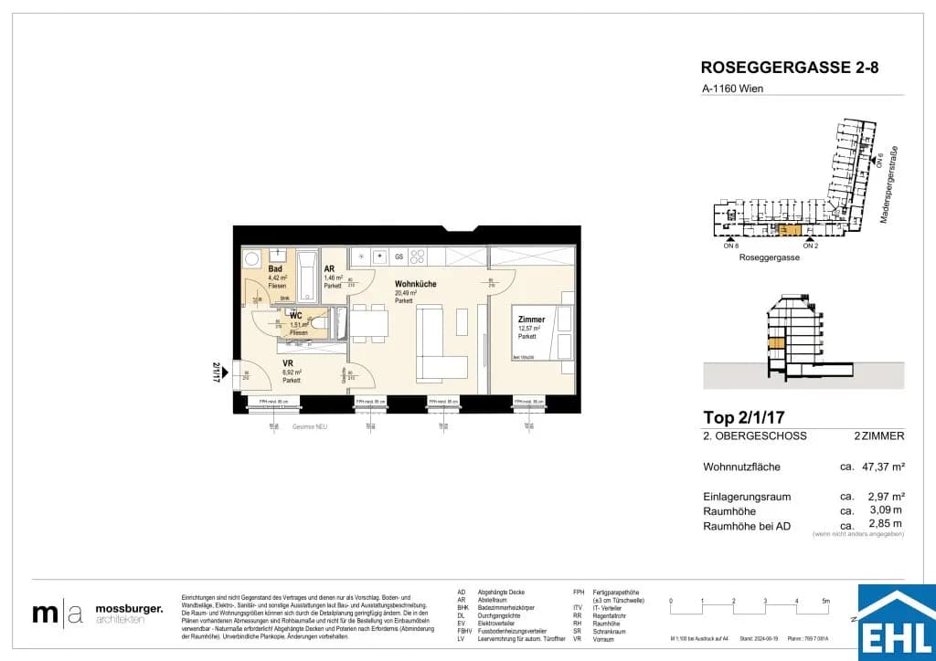 Immobilie kaufen in Wien – 47,37 m², € 284.300 – Bild 13 von 13