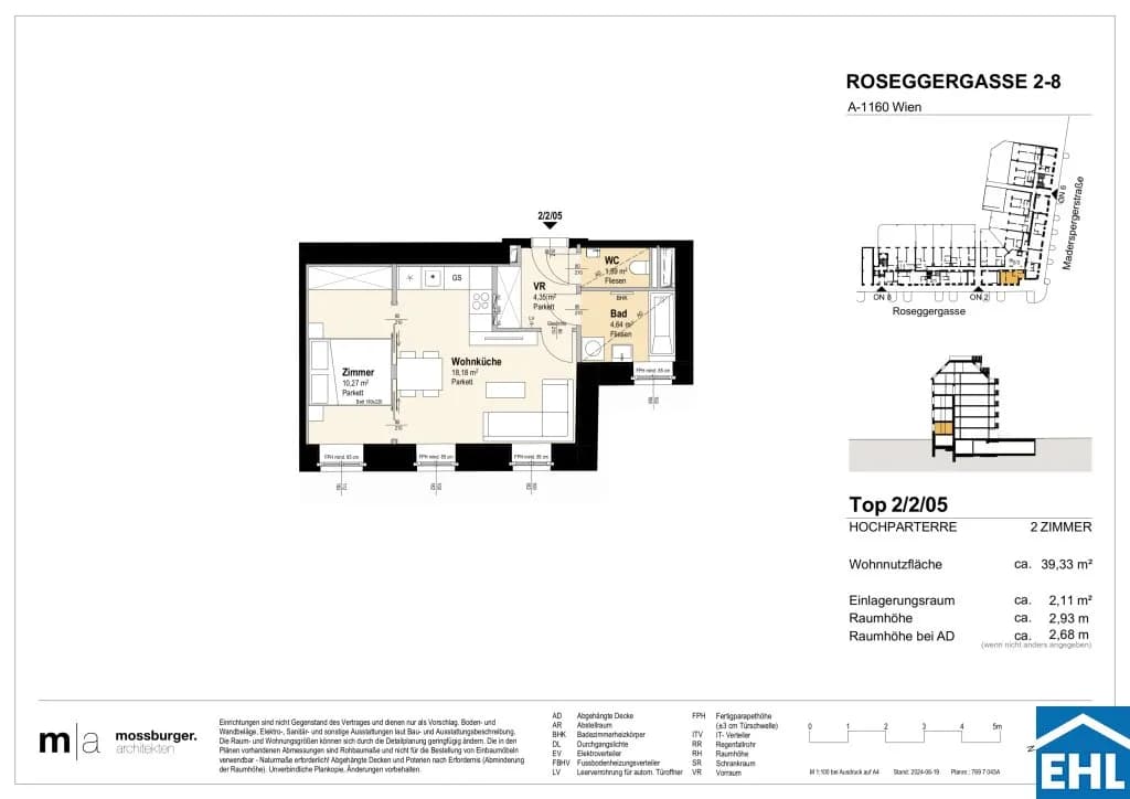Immobilie kaufen in Wien – 39,33 m², € 224.400 – Bild 13 von 13