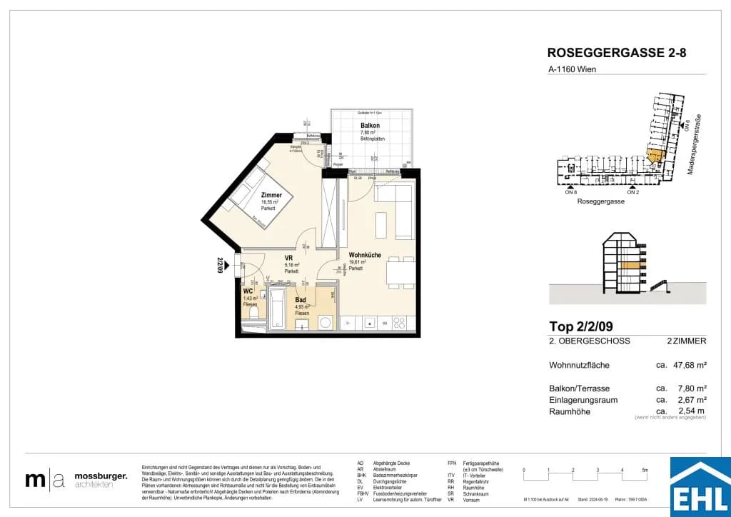 Immobilie kaufen in Wien – 47,68 m², € 307.900 – Bild 13 von 13