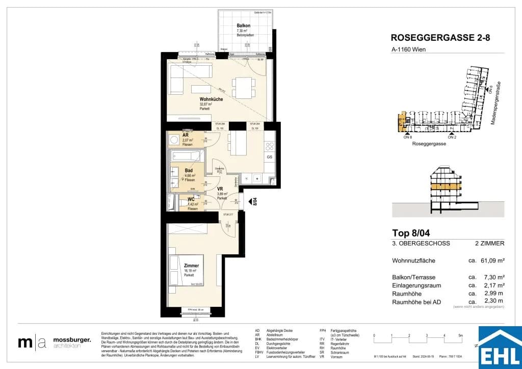 Immobilie kaufen in Wien – 61,1 m², € 429.300 – Bild 13 von 13