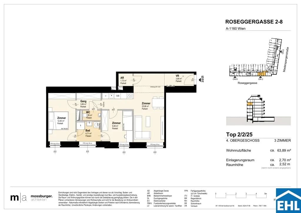 Immobilie kaufen in Wien – 64 m², € 413.200 – Bild 12 von 13