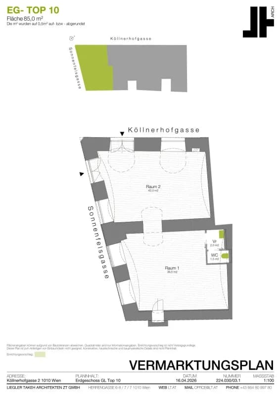 Gewerbeimmobilie mieten in Wien – 85 m², € 7.050 – Bild 7 von 7