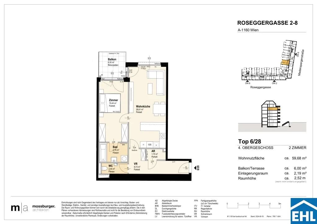 Immobilie kaufen in Wien – 59,7 m², € 381.900 – Bild 13 von 13