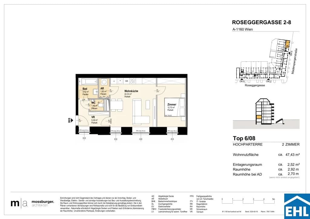 Immobilie kaufen in Wien – 47,43 m², € 270.500 – Bild 13 von 13