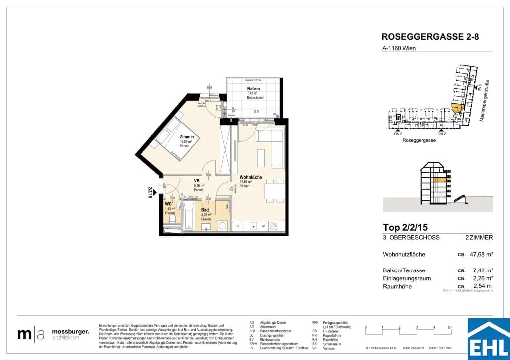 Immobilie kaufen in Wien – 47,7 m², € 323.600 – Bild 13 von 13