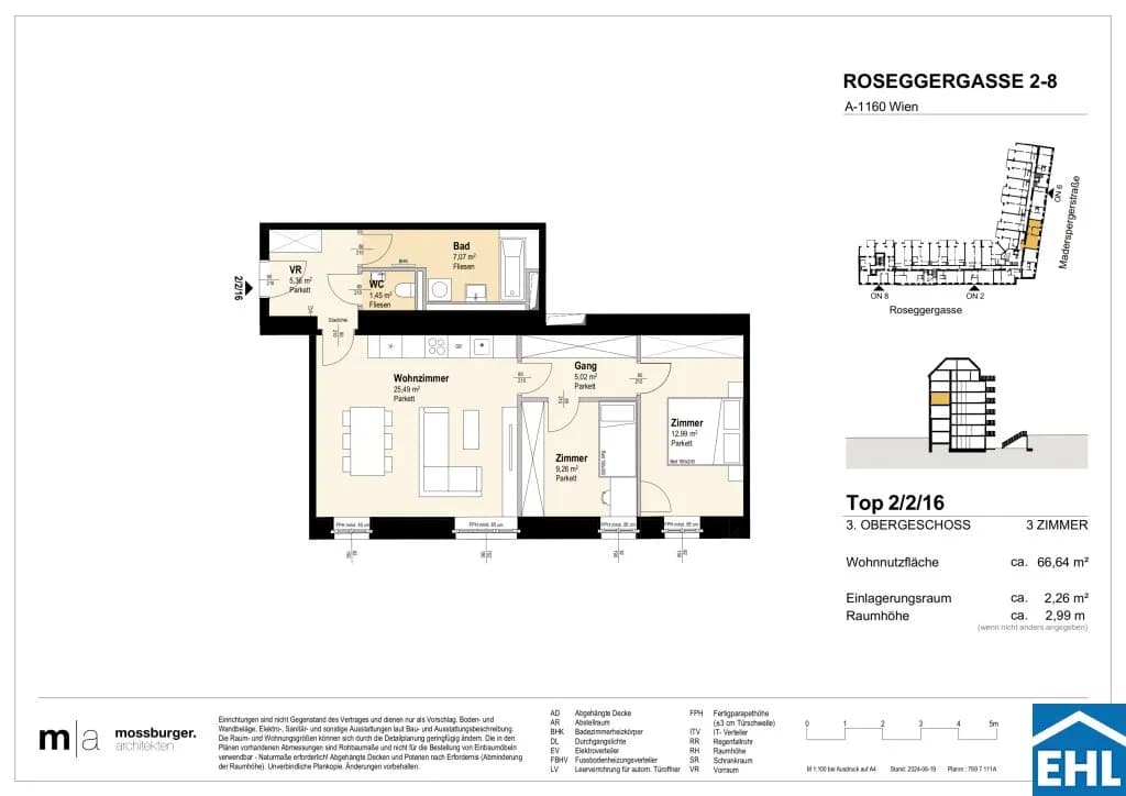 3-Zimmer-Wohnung kaufen in Wien – 66,6 m², € 454.000 – Bild 13 von 13