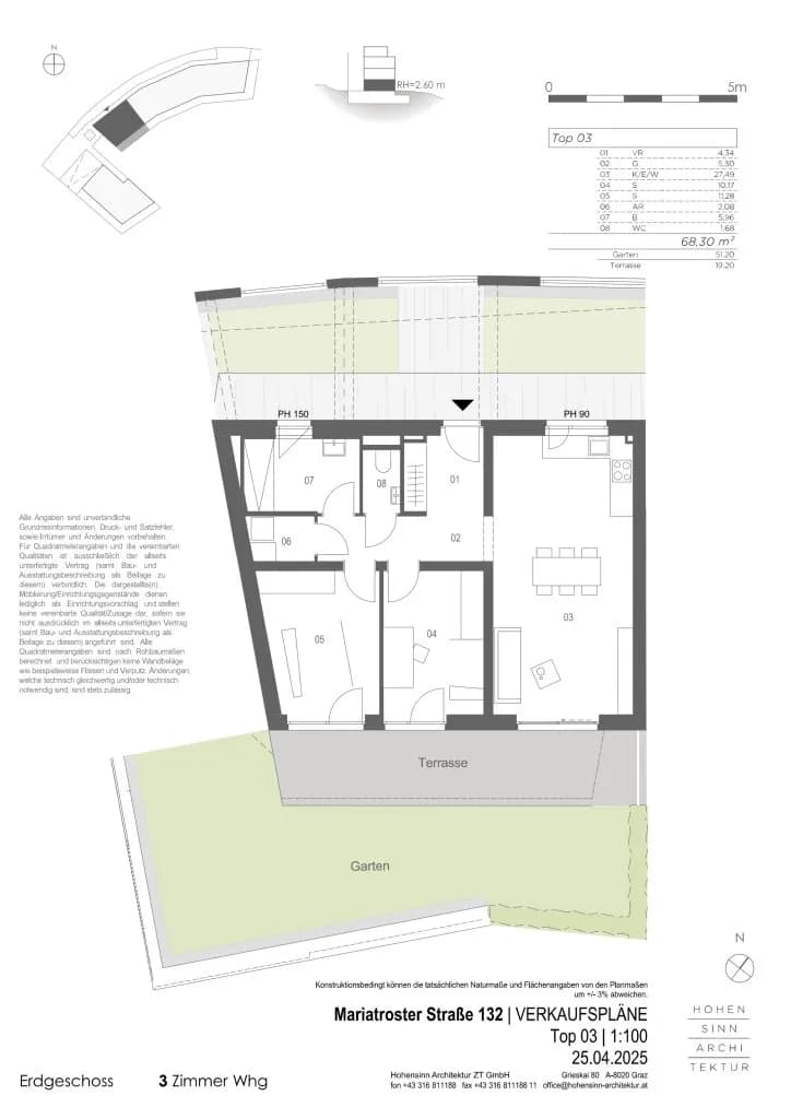 3-Zimmer-Wohnung kaufen in Graz – 68,3 m², € 449.000 – Bild 10 von 10
