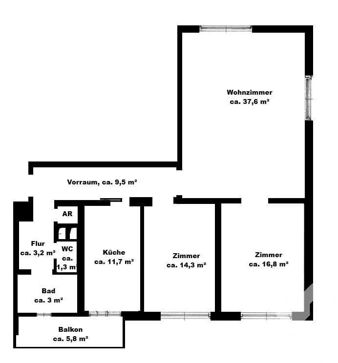 3-Zimmer-Wohnung kaufen in Graz – 100,17 m², € 269.000 – Bild 13 von 13