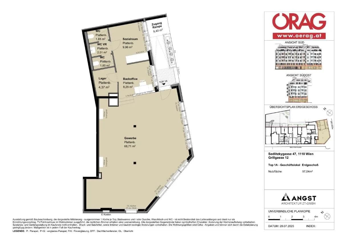 Gewerbeimmobilie mieten in Wien – 100 m², € 2.178 – Bild 2 von 3
