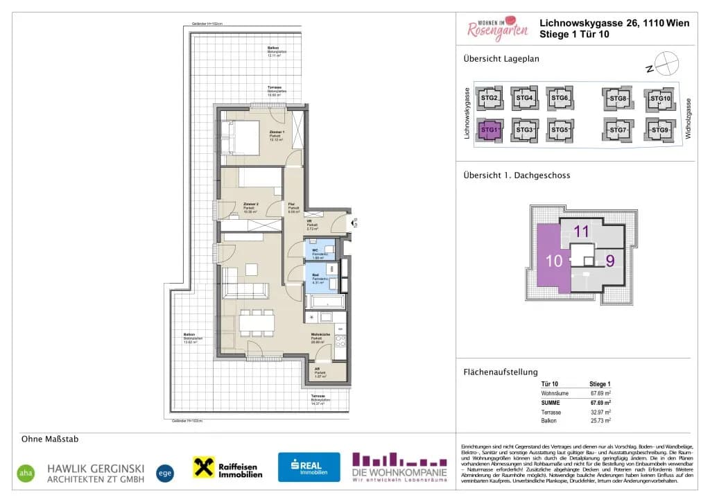 Immobilie kaufen in Wien – 67,72 m², € 429.009 – Bild 7 von 8