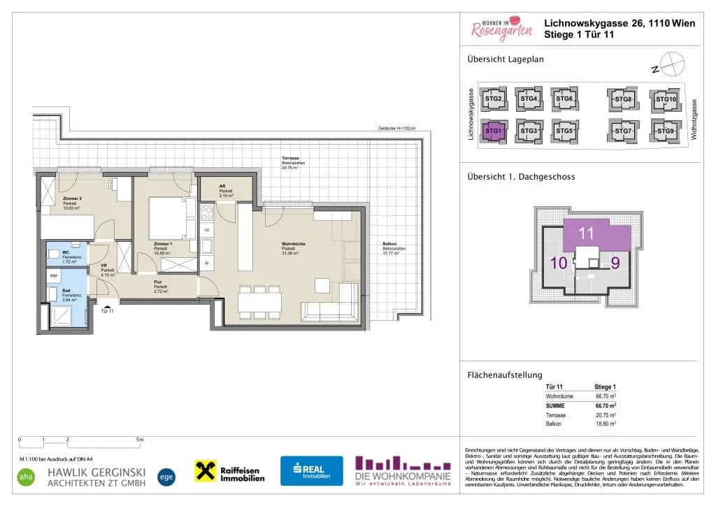 Immobilie kaufen in Wien – 66,68 m², € 395.157 – Bild 7 von 8
