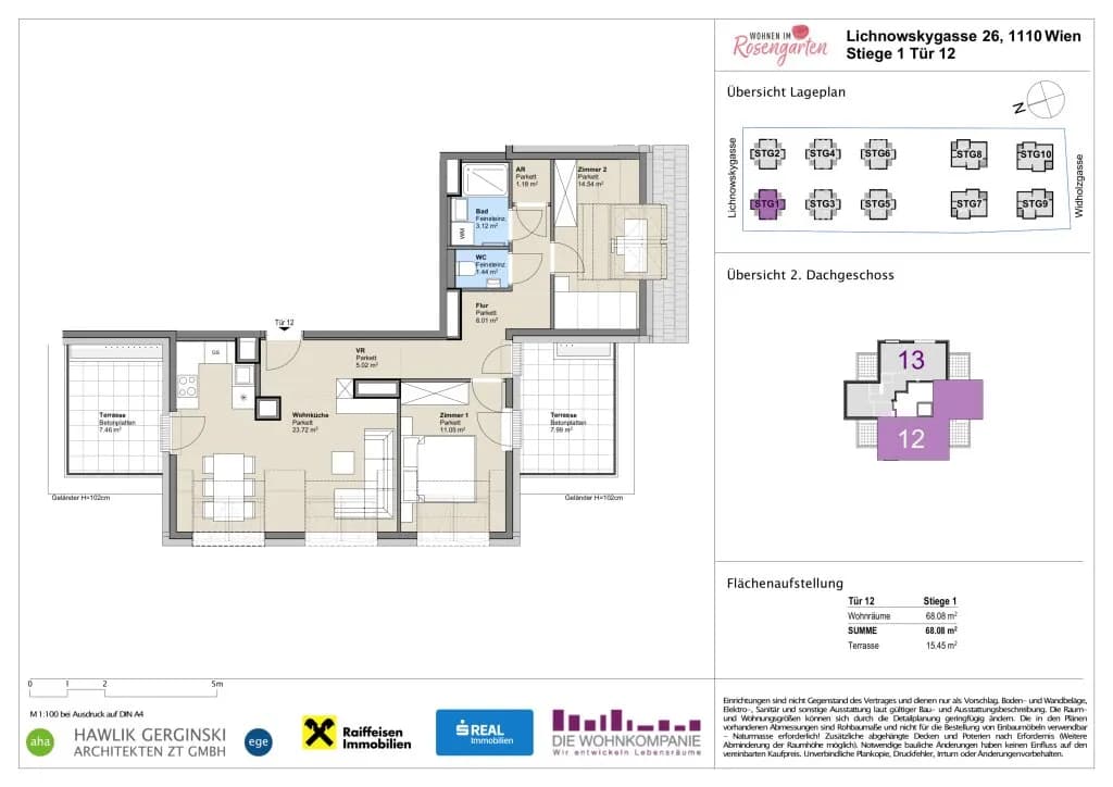 Immobilie kaufen in Wien – 68,08 m², € 359.445 – Bild 7 von 8