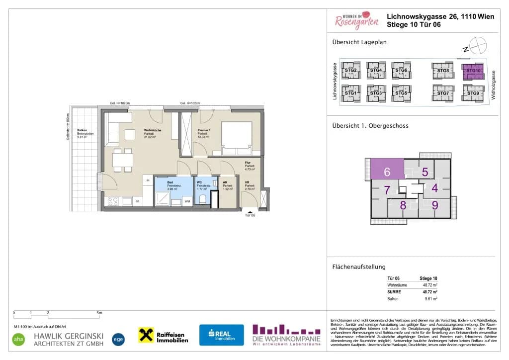 Immobilie kaufen in Wien – 48,81 m², € 237.615 – Bild 7 von 8