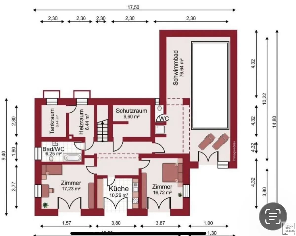 6-Zimmer-Haus kaufen in Kufstein – 213 m², € 1.550.000 – Bild 27 von 29