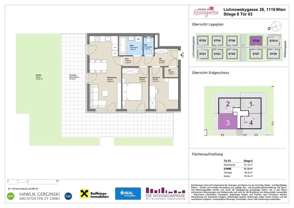 Immobilie kaufen in Wien – 61,12 m², € 383.718 – Bild 7 von 8