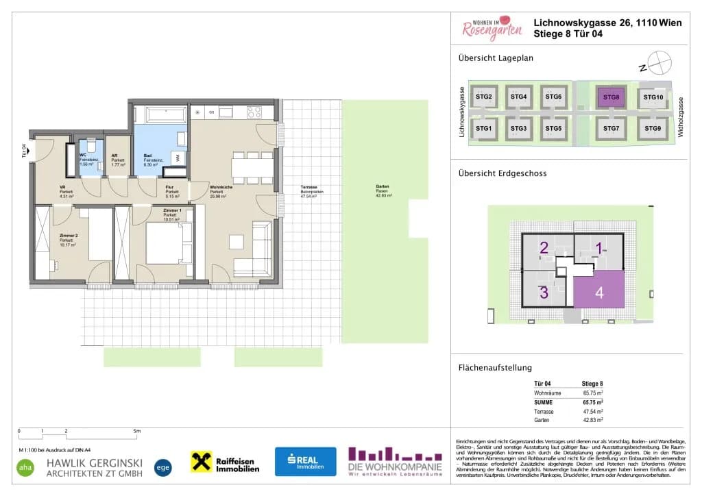 Immobilie kaufen in Wien – 65,66 m², € 412.176 – Bild 7 von 8