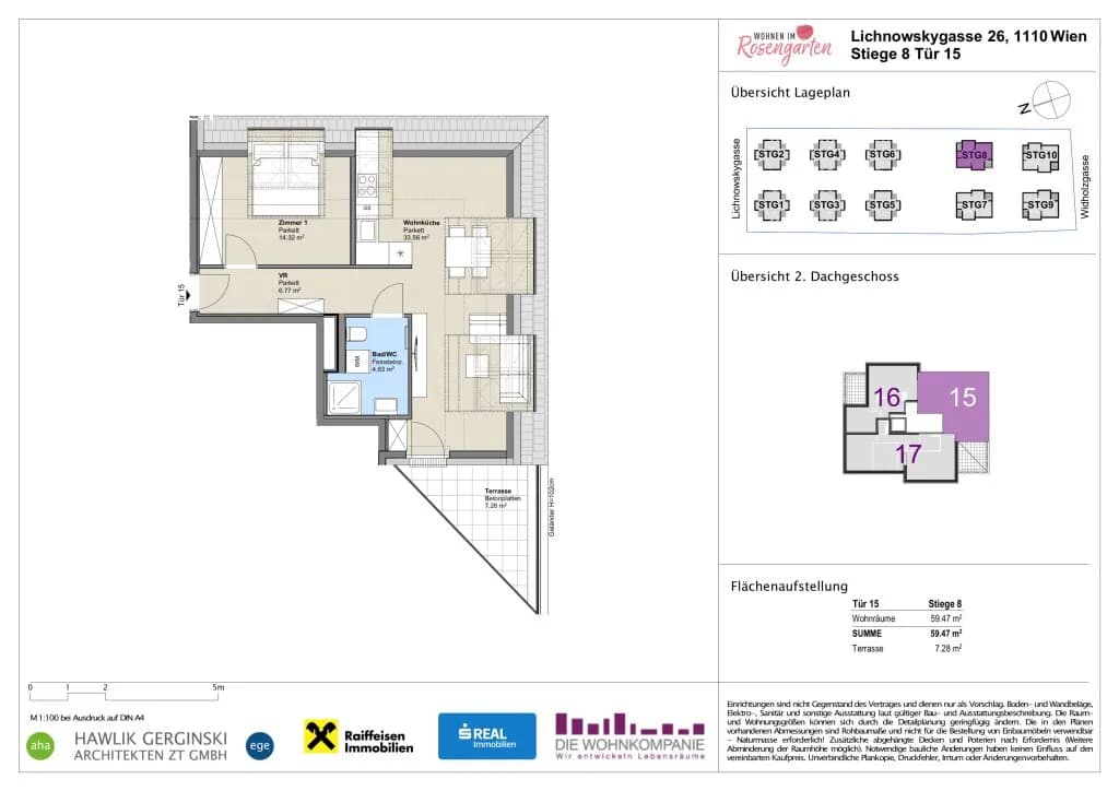 Immobilie kaufen in Wien – 56,31 m², € 300.669 – Bild 7 von 8
