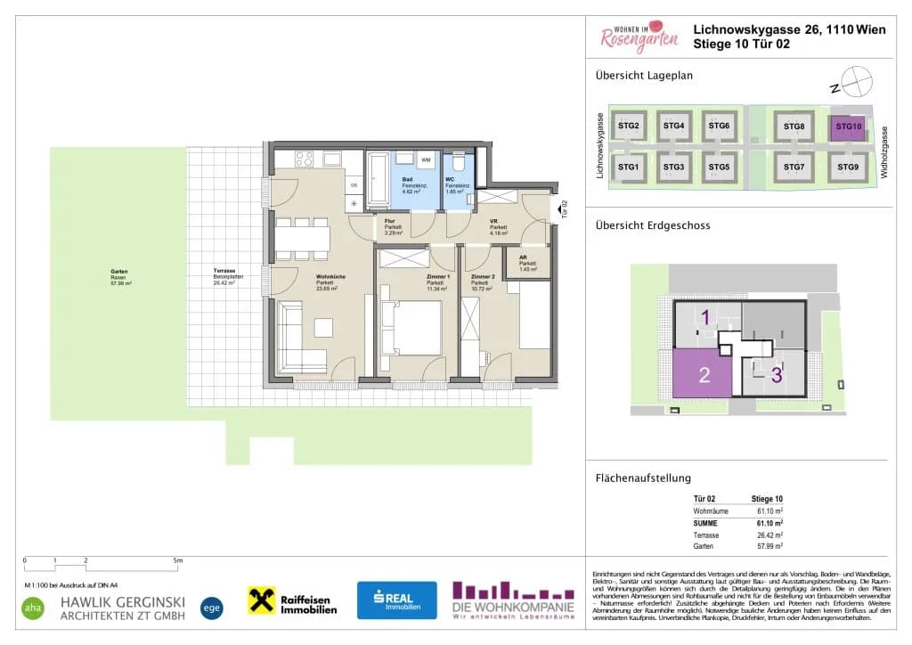 Immobilie kaufen in Wien – 61,14 m², € 388.926 – Bild 7 von 8