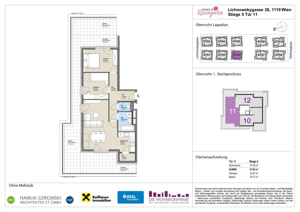 Immobilie kaufen in Wien – 67,47 m², € 435.519 – Bild 7 von 8