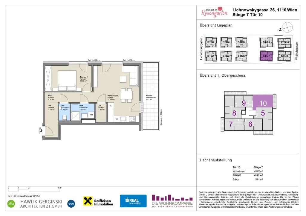 Immobilie kaufen in Wien – 49,8 m², € 249.240 – Bild 7 von 8