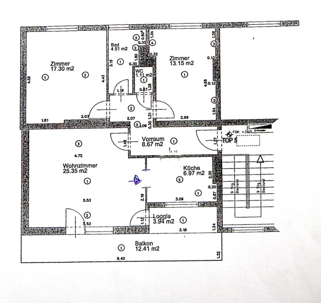 3-Zimmer-Wohnung mieten in Baden – 80 m², € 1.353 – Bild 15 von 19