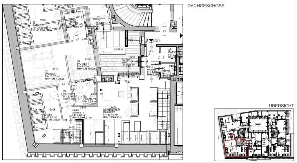5-Zimmer-Wohnung mieten in Wien – 154 m², € 4.105 – Bild 20 von 21