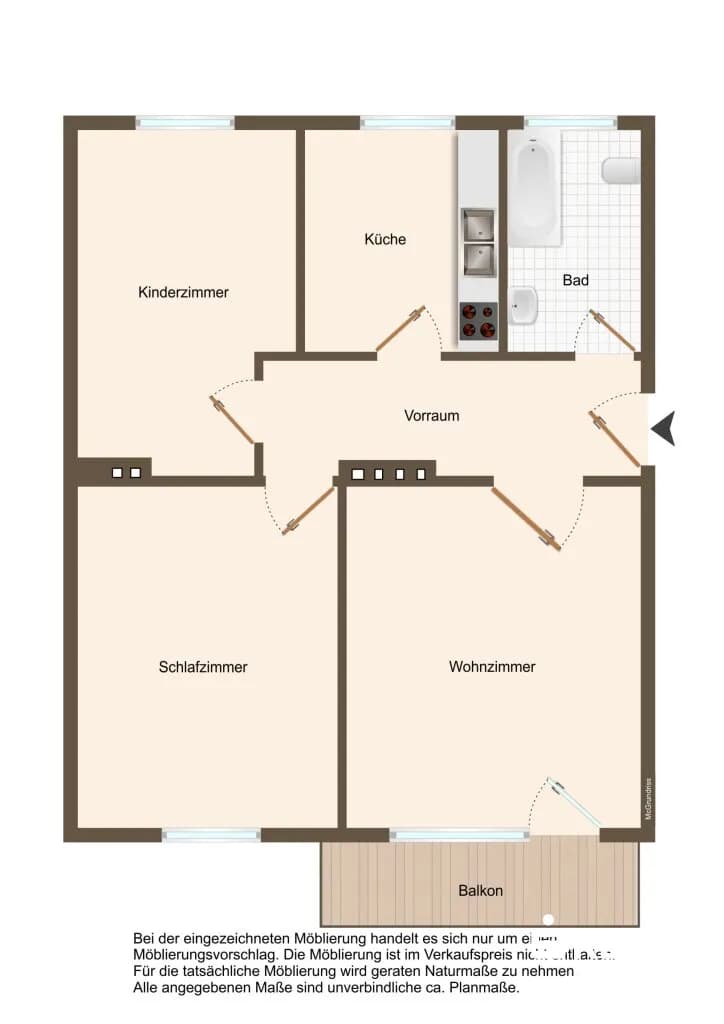 3-Zimmer-Wohnung kaufen in Innsbruck – 65 m², € 299.000 – Bild 12 von 12