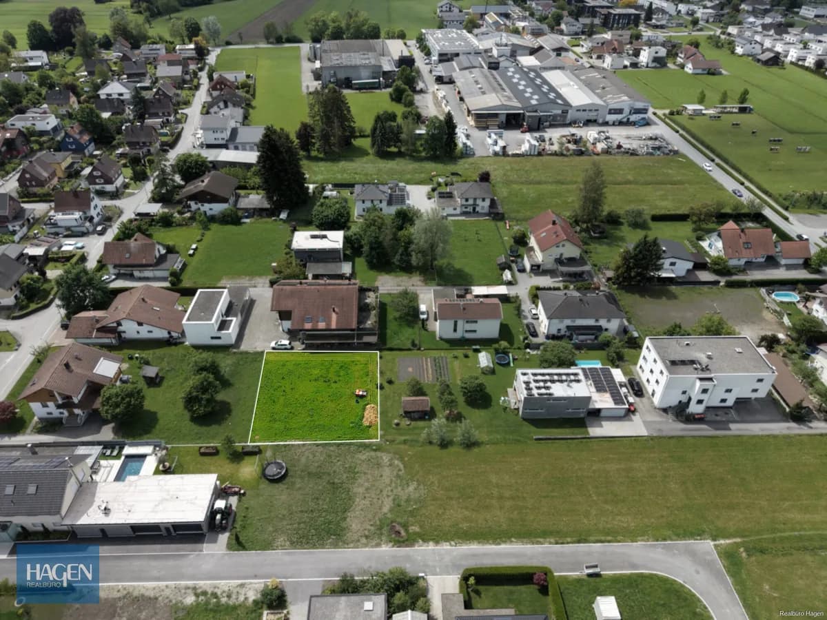 Grundstück kaufen in Dornbirn – 650 m², € 470.000