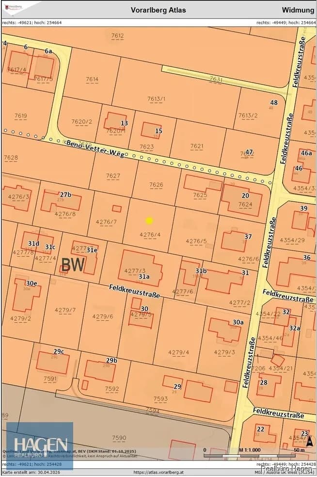 Grundstück kaufen in Dornbirn – 650 m², € 470.000 – Bild 5 von 6