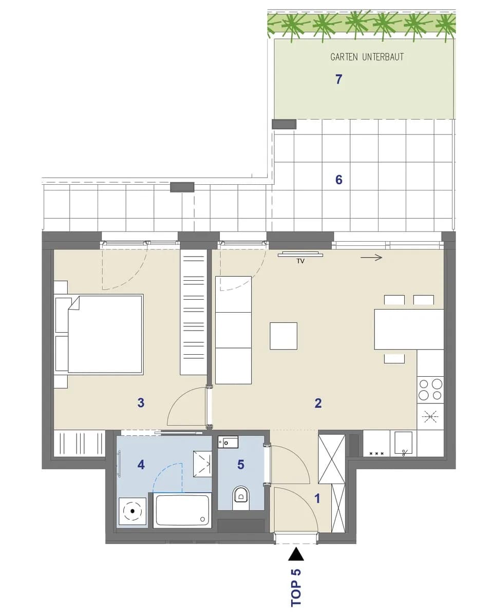 2-Zimmer-Wohnung kaufen in Wien – 46,31 m², € 446.000 – Bild 15 von 15