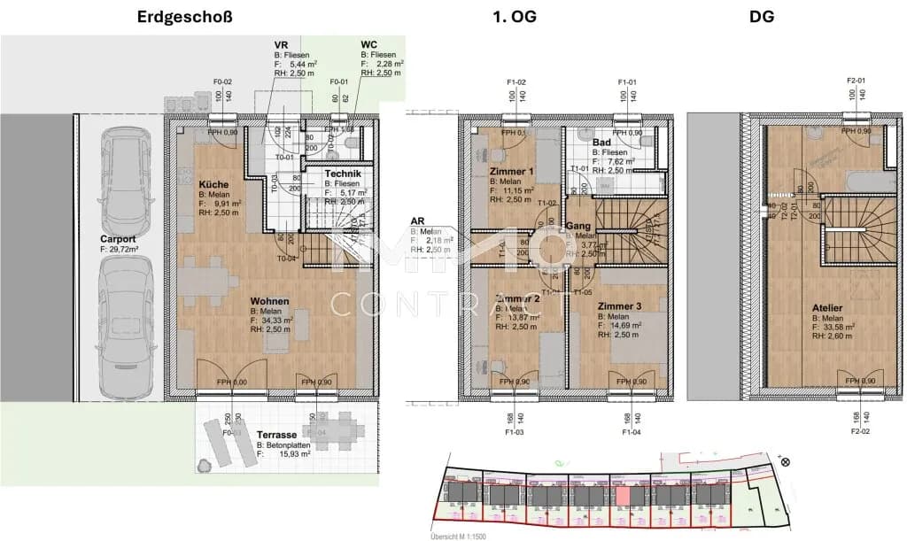 5-Zimmer-Haus mieten in Wiener Neustadt Land – 143,99 m², € 1.395 – Bild 16 von 16