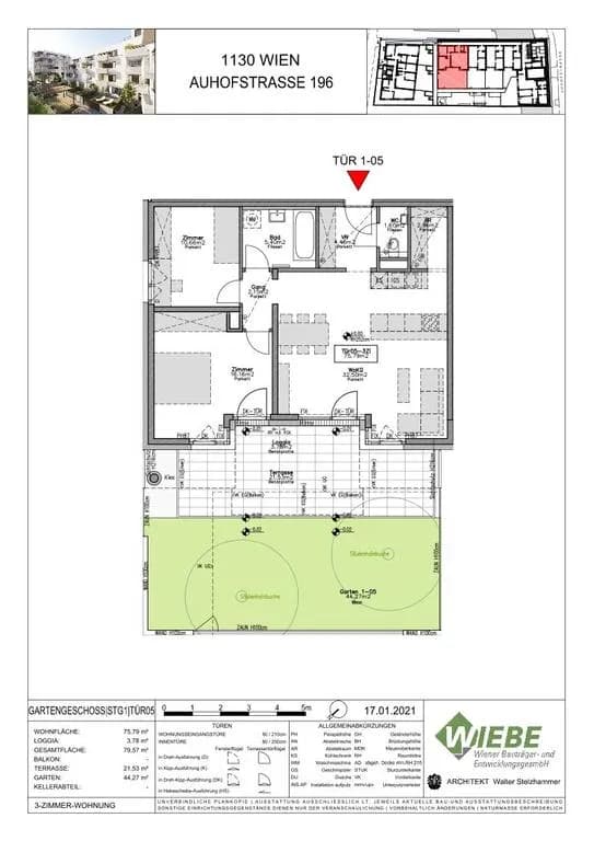 3-Zimmer-Wohnung kaufen in Wien – 80,66 m², € 737.500 – Bild 11 von 11