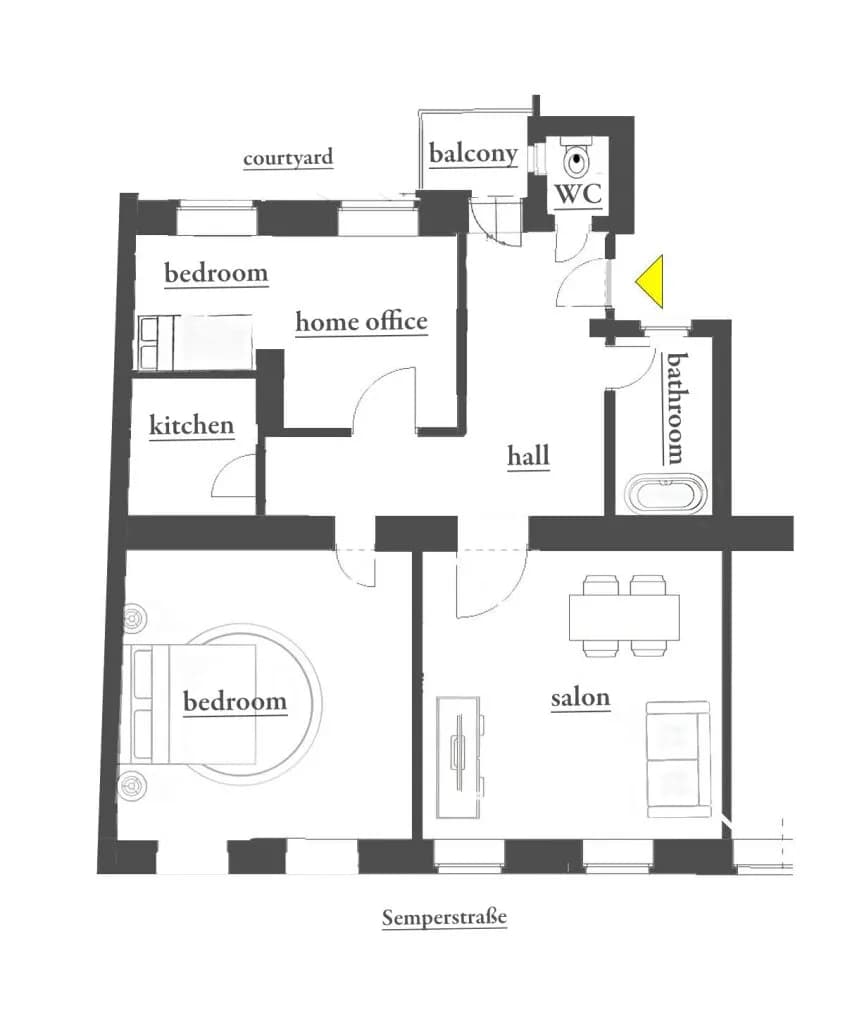 3-Zimmer-Wohnung mieten in Wien – 89 m², € 3.270 – Bild 24 von 25