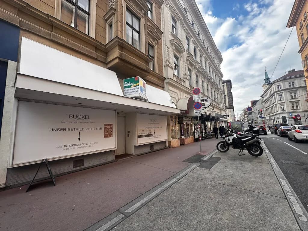 Gewerbeimmobilie mieten in Wien – 337 m², € 4.198