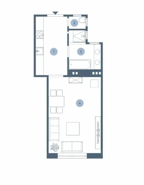 1-Zimmer-Wohnung kaufen in Wien – 40,63 m², € 299.000 – Bild 10 von 10