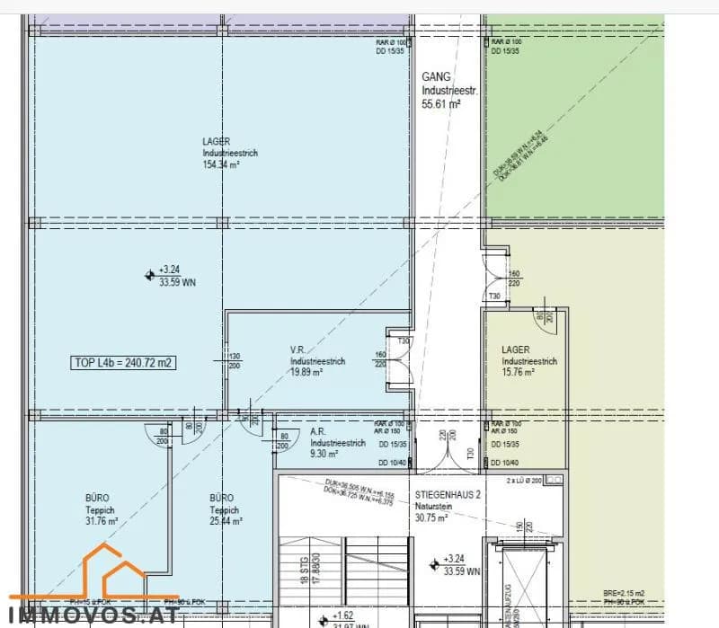3-Zimmer-Gewerbeimmobilie mieten in Wien – 137,83 m², € 11 – Bild 7 von 10