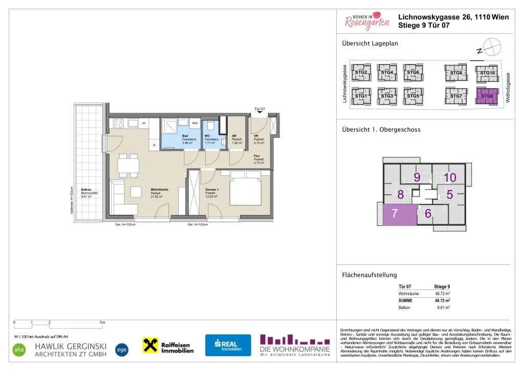 Immobilie kaufen in Wien – 48,81 m², € 221.247 – Bild 7 von 8
