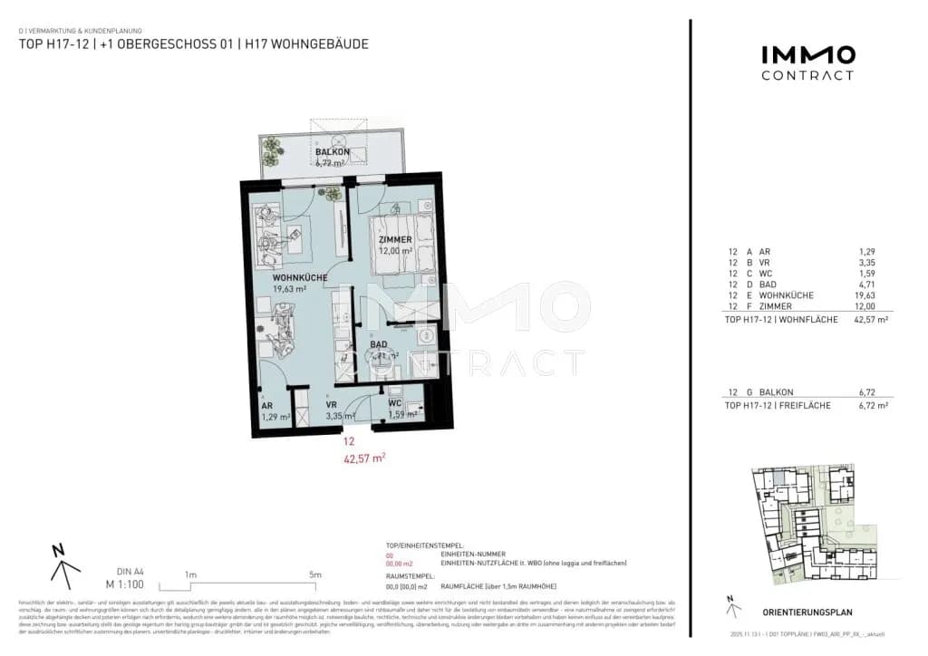 2-Zimmer-Wohnung kaufen in Wien – 42,57 m², € 294.500 – Bild 10 von 10