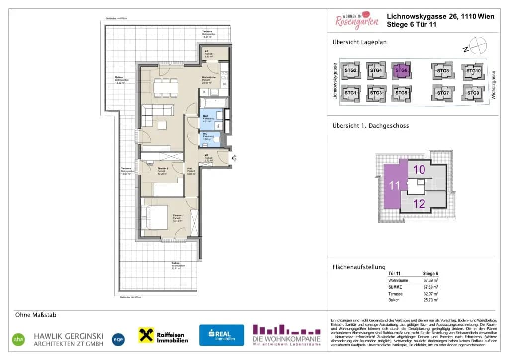 Immobilie kaufen in Wien – 67,47 m², € 395.529 – Bild 8 von 9