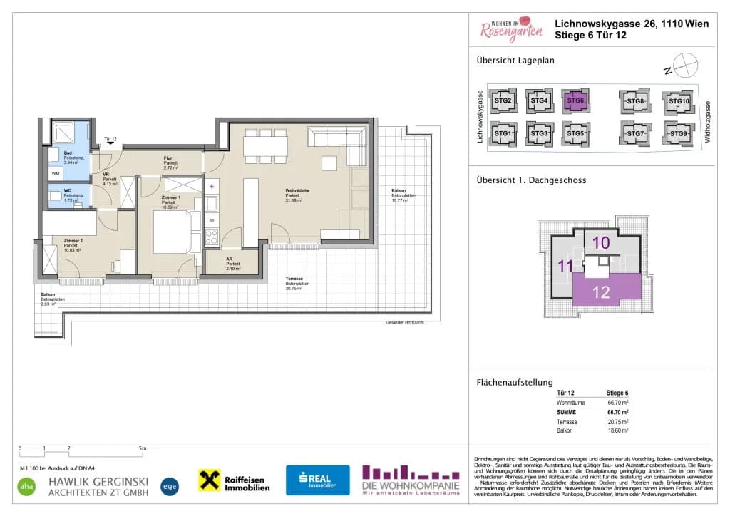 Immobilie kaufen in Wien – 66,66 m², € 364.560 – Bild 8 von 9