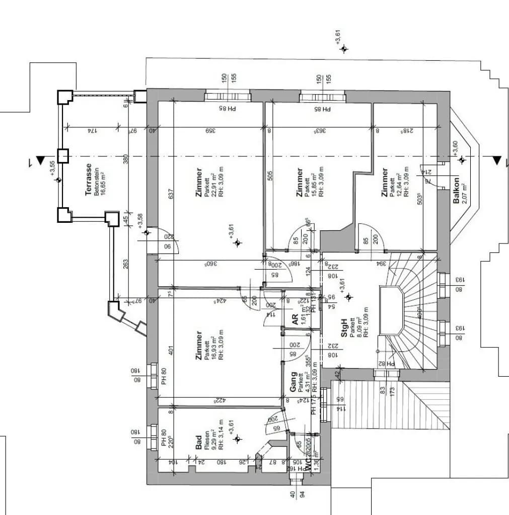 8-Zimmer-Immobilie kaufen in Wien – 400 m², € 3.500.000 – Bild 17 von 24