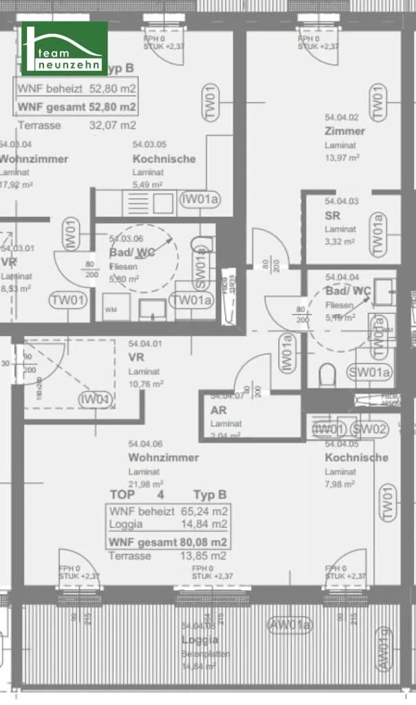 2-Zimmer-Wohnung mieten in Graz – 65,24 m², € 764 – Bild 15 von 15